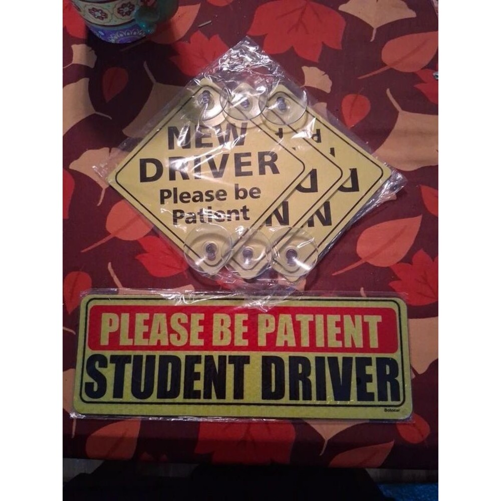 Magnetic Student Driver Car Magnets